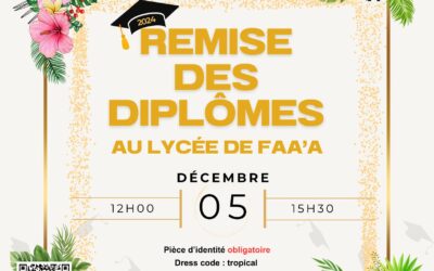 Remise des diplômes 2024